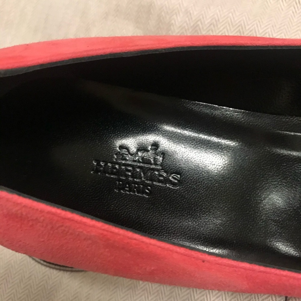 Hermès Petra jeweled velvet kitten heels-New w/box - Picture 7 of 7